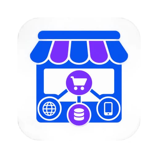 Cross-platform marketplace logo