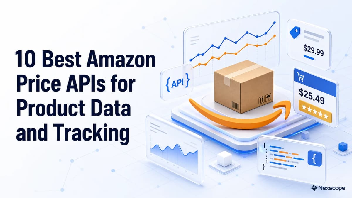 10 Best Amazon Price APIs for Product Data and Tracking