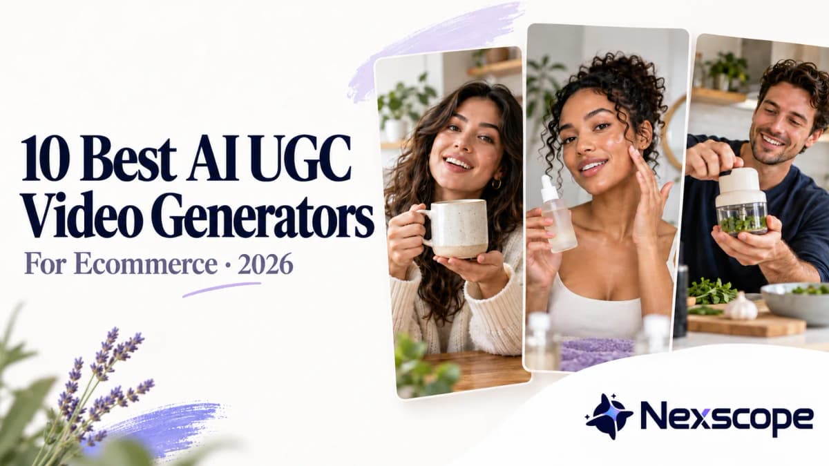 10 Best AI UGC Video Generators for Ecommerce