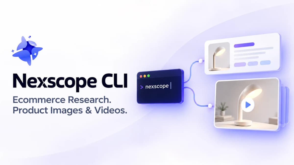 Introducing Nexscope CLI: Ecommerce Tools and Product Reports in Your Terminal