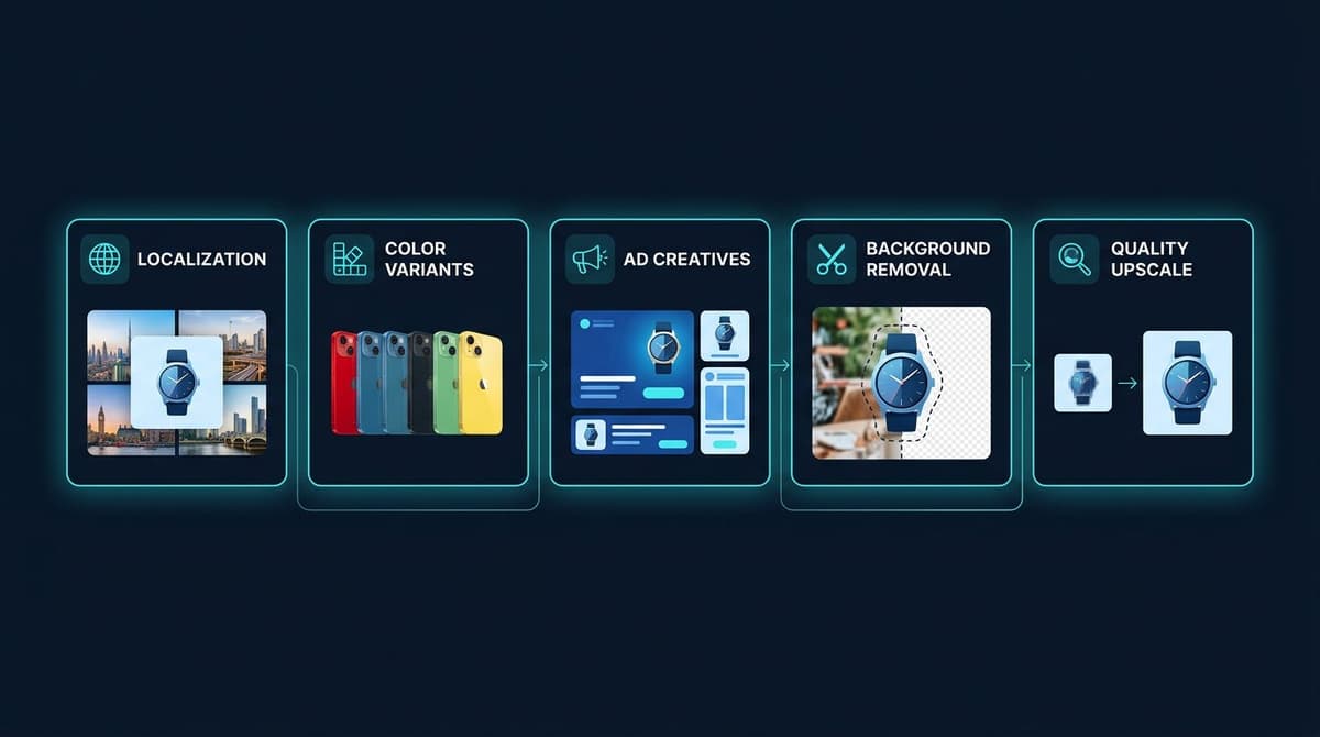 5 AI image use cases for ecommerce sellers