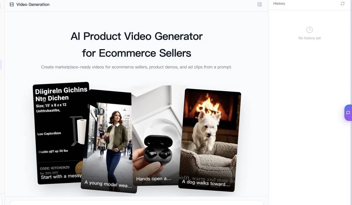 Nexscope AI Product Video Generator for ecommerce sellers
