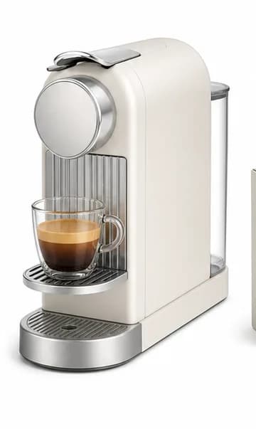 YourBrand Compact Coffee Machine product image used in a GEO for ecommerce AI visibility recommendation preview
