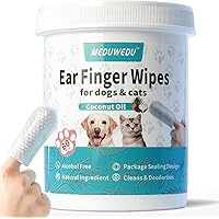 Dog ear cleaner wipes product sample