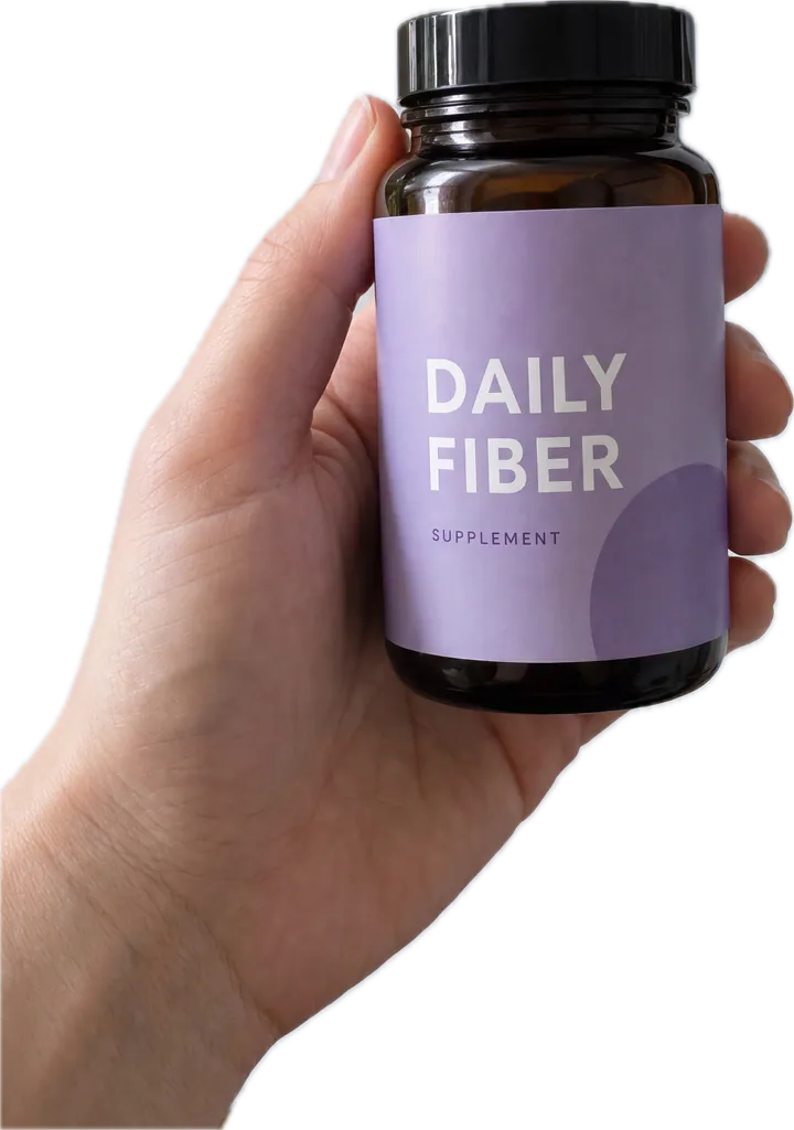 Daily Fiber supplement product source asset