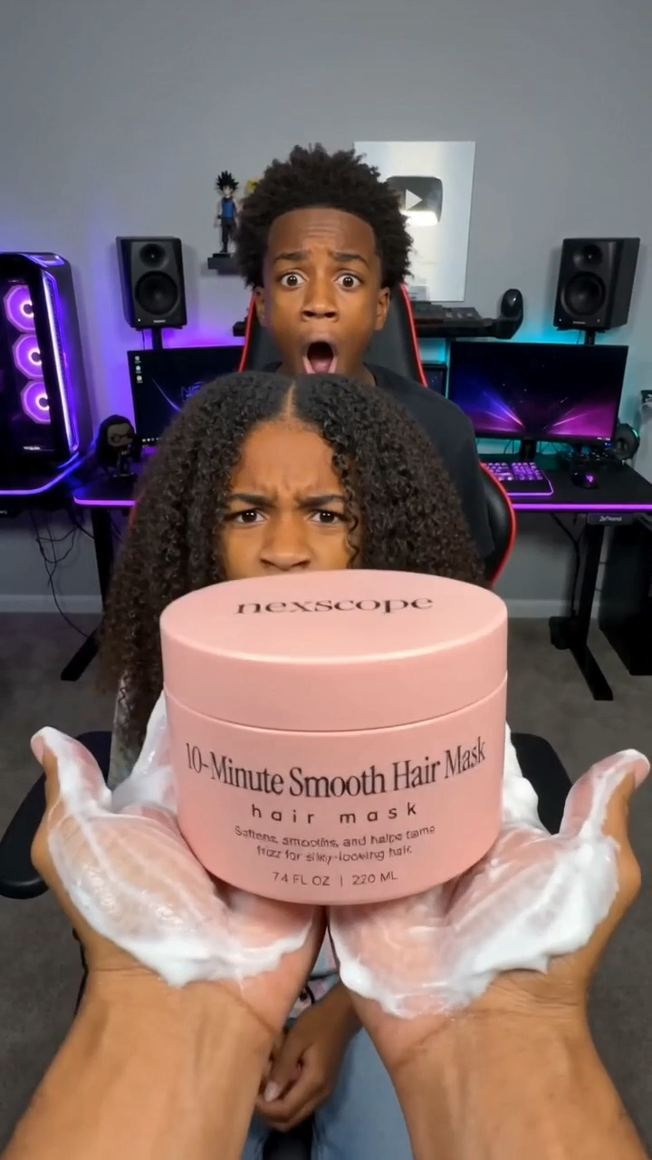 Nexscope hair product video example